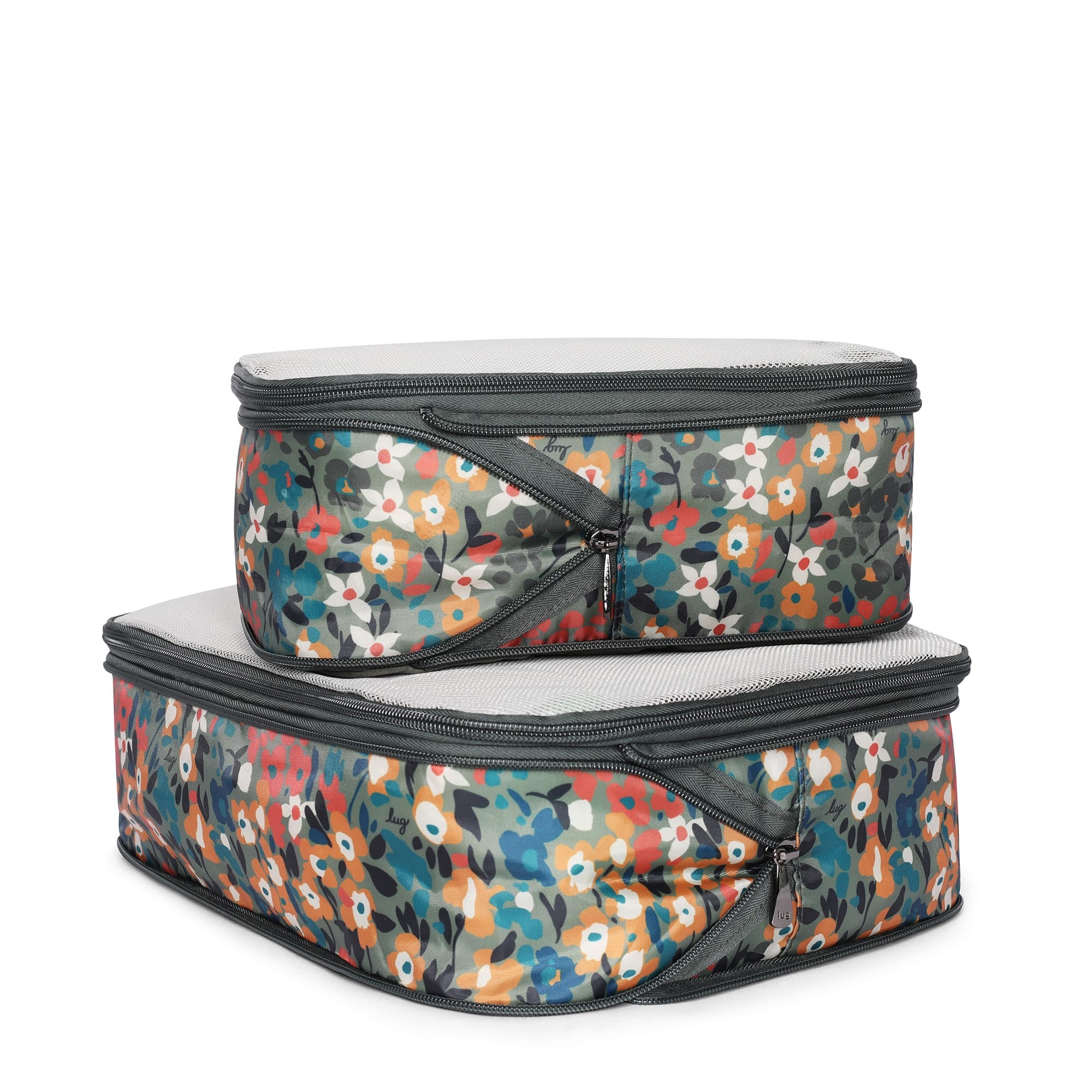 Cargo 2pc Compression Packing Cubes - OLIVE GREEN - Cargo2pc_OliveGreen_02